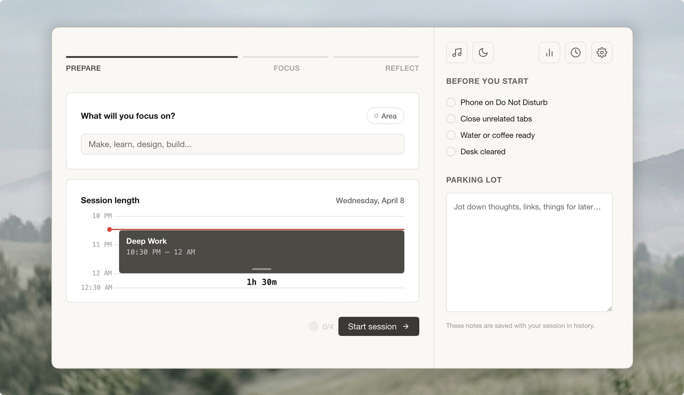 NowBloc app screenshot